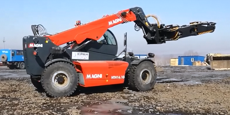 телескопический погрузчик как вспомогательная техника